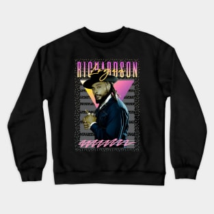 Logan Richardson Retro Style Fan Art Crewneck Sweatshirt